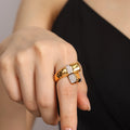 Bague acier inoxydable