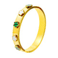 Bracelet fleurs Acier inoxydable