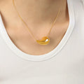 Collier larme (Dem3a) Acier inoxydable